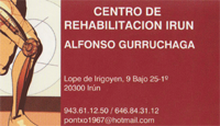 Alfonso Gurruchaga - Fisioterapia